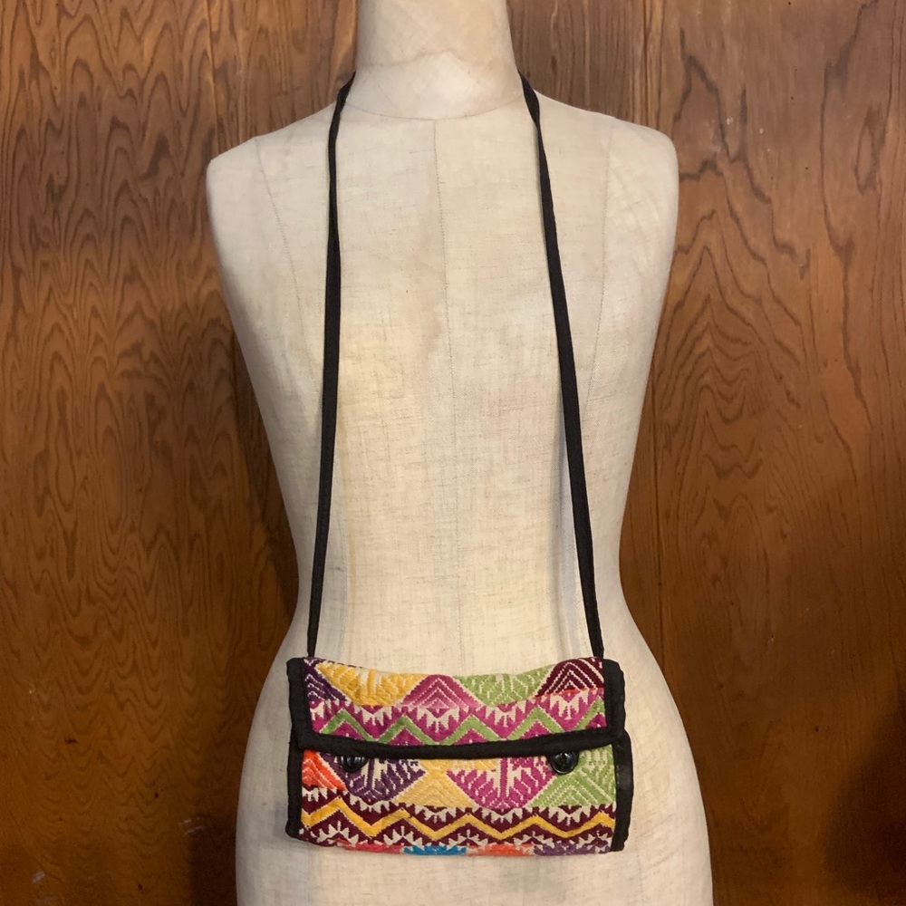 Guatemalan woven mini purse